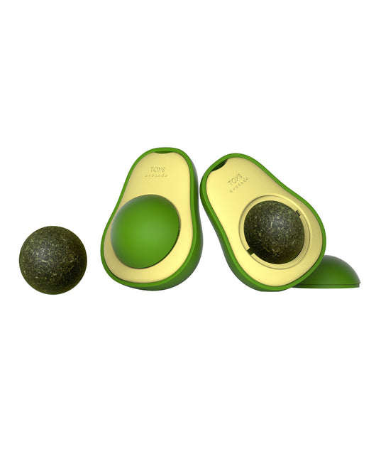 Juguete Interactivo de Aguacate con Catnip para Limpieza Dental Felina - Image 12