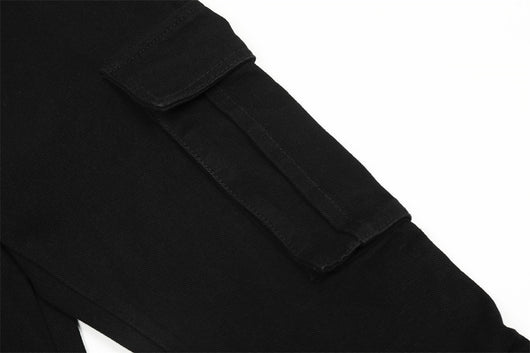 Pantalón Overol Denim con Pliegues - Diseño Moderno para Hombre - Image 11