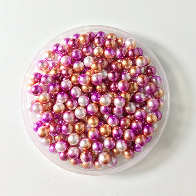Perlas Acrílicas Redondas Sin Agujero para Joyería - Image 18