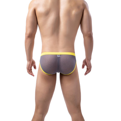 Shorts Transparentes Triangle Gold Point para Hombre - Image 4