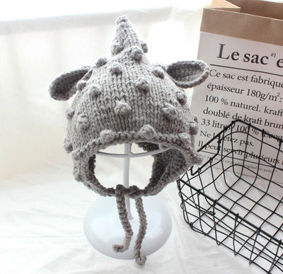 Pelotas Tejidas a Mano con Orejas de Dibujos Animados para Bebés - Image 3