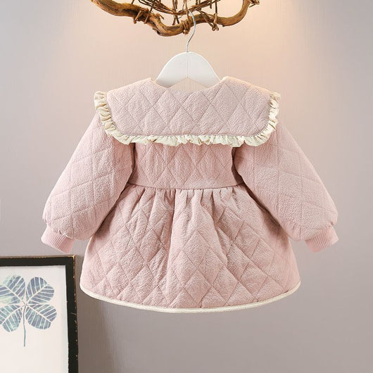 Abrigo de Niña Forrado en Polar para Otoño e Invierno - Image 8