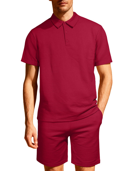 Conjunto Deportivo Hombre Jacquard Suelta Comodidad Total - Image 12