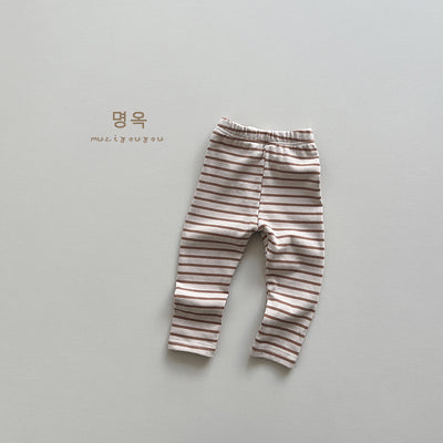Leggings Infantiles a Rayas - Pantalones Ajustados Cómodos para Niños - Image 10