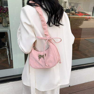 Bolsa Crossbody Casual con Cordón y Moño - Image 18