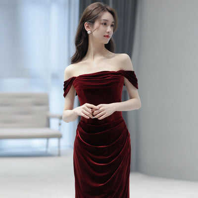 Vestido de Novia Cola de Pez Terciopelo - Elegancia y Sofisticación