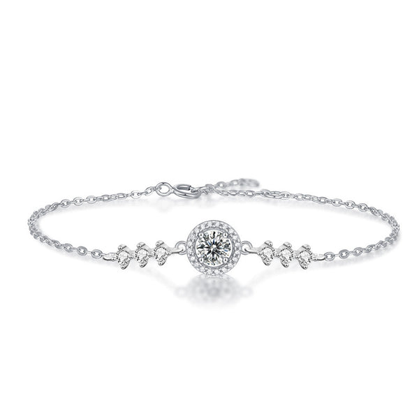 Pulsera de Moissanita Estrellada Minimalista para Mujer - Image 5