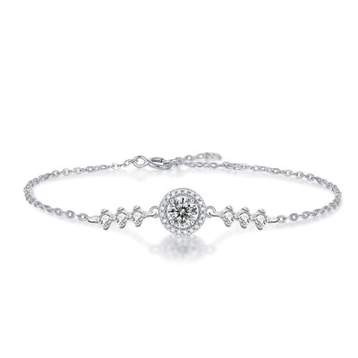Pulsera de Moissanita Estrellada Minimalista para Mujer - Image 5