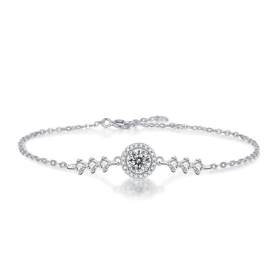 Pulsera de Moissanita Estrellada Minimalista para Mujer - Image 5