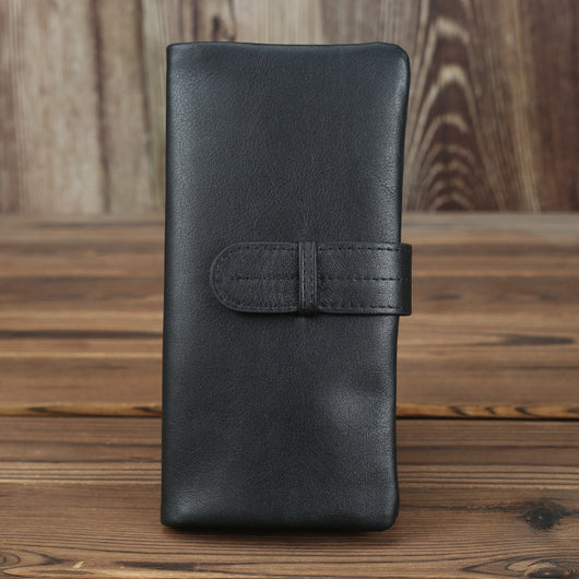 Cartera de Cuero Genuino para Mujer con Múltiples Compartimentos - Image 7