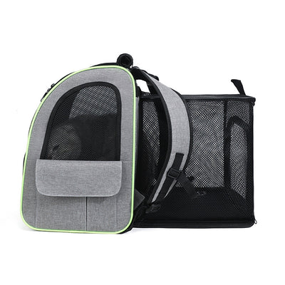 Mochila Transportadora para Gatos con Bolsa Extensible - Image 19