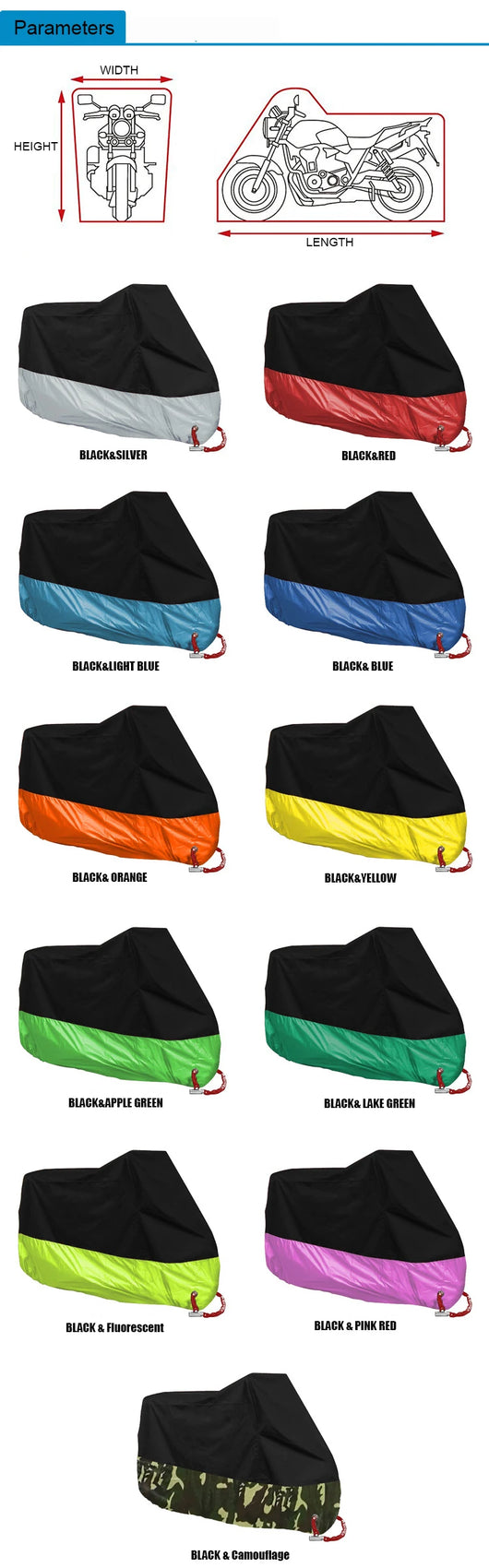 Funda Protectora Impermeable para Motocicleta - Image 13
