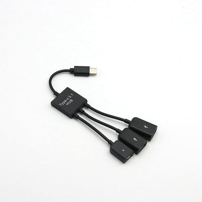 Hub Multipuerto USB-C con Carga Rápida y Triple Conexión - Image 2