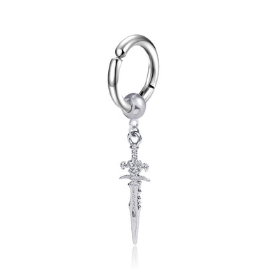 Aretes Vintage Personalizados para Hombre con Diseño de Flecha - Image 7