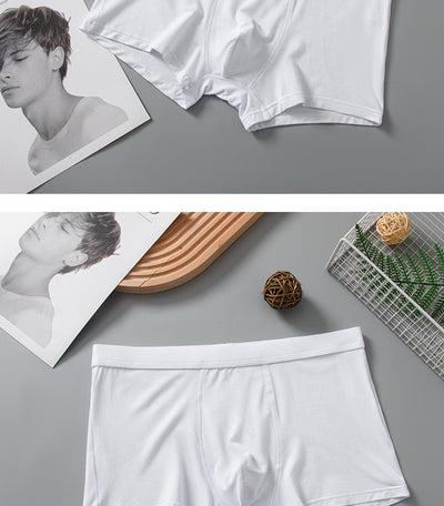 Bóxer Blanco Juvenil para Hombre de Algodón Cómodo - Image 14
