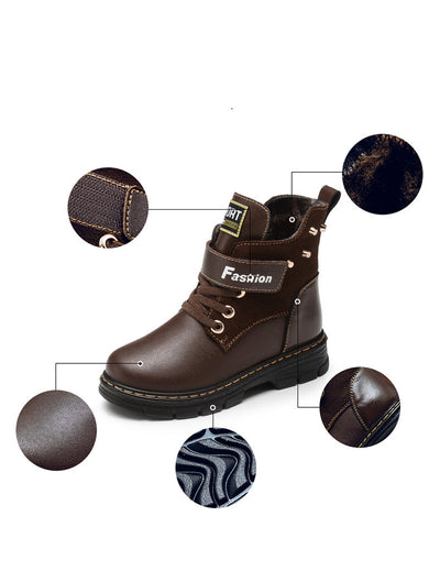 Zapatos Cálidos para Niño en Algodón con Forro de Terciopelo - Image 10