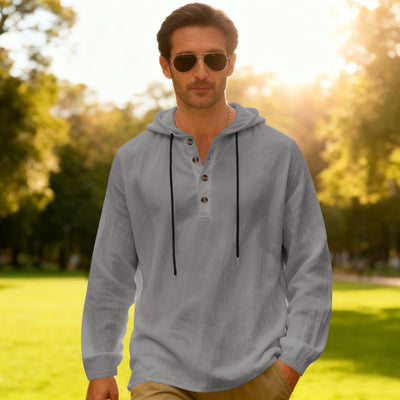 Camisa Playera Transpirable con Capucha para Hombre - Image 11
