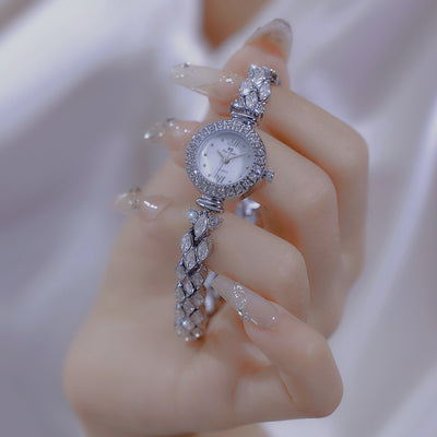Reloj Sirena Lujo Ligero con Cristal Zircón Ojo de Caballo Estrellado - Image 3