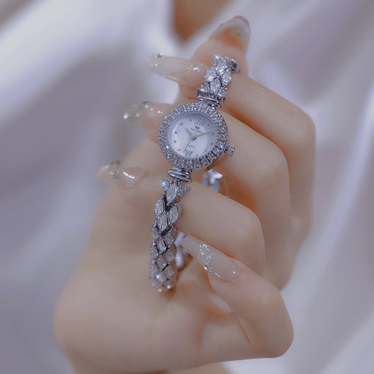 Reloj Sirena Lujo Ligero con Cristal Zircón Ojo de Caballo Estrellado - Image 3