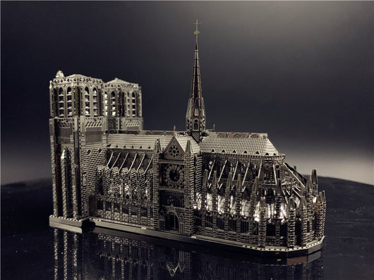 Puzzle Metálico 3D Catedral Notre Dame de París - Image 7