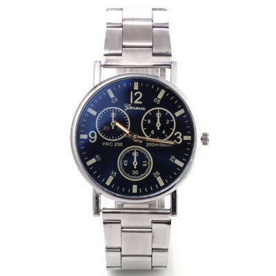 Reloj para Hombre con Correa de Acero y Cristal Blu-ray - Image 9