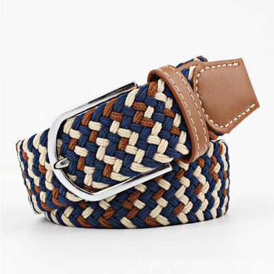 Cinturón Tejido Elástico Corrugado Multiuso Casual para Mujer - Image 8