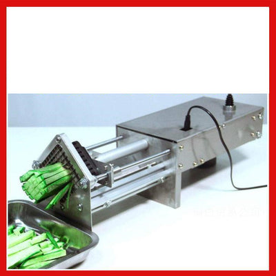 Cortador Eléctrico Industrial de Vegetales en Acero Inoxidable - Image 8