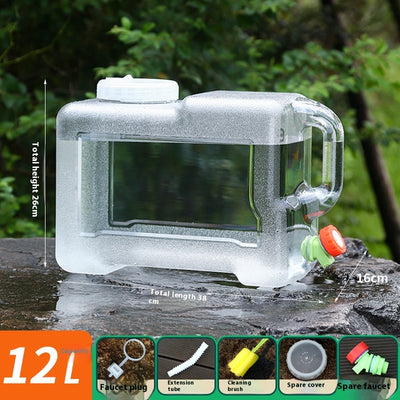 Cubo de Agua Portátil con Grifo para Camping y Viajes - Image 10