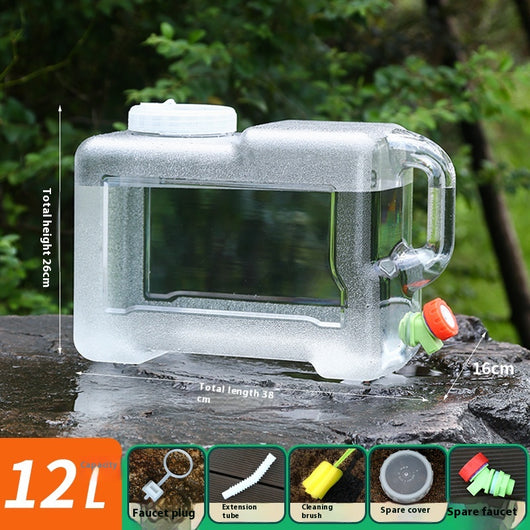 Cubo de Agua Portátil con Grifo para Camping y Viajes - Image 10