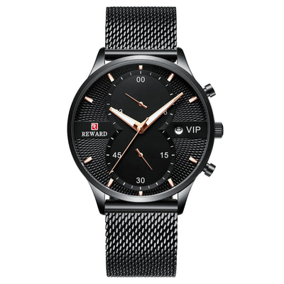 Reloj de Hombre Sumergible con Calendario y Movimiento de Cuarzo - Image 5