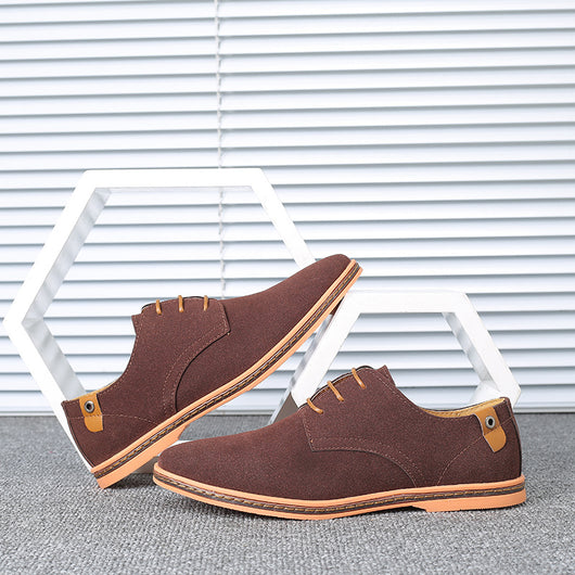 Zapatos Casuales de Cuero Nobuk para Hombre - Image 7
