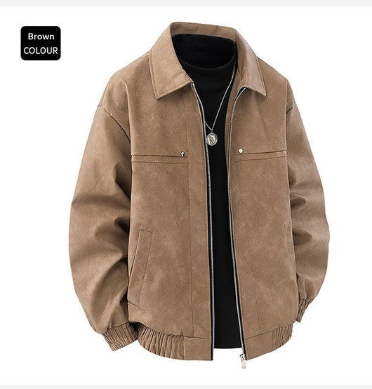 Chaqueta Vintage Americana Clásica de Solapa para Hombre - Image 13