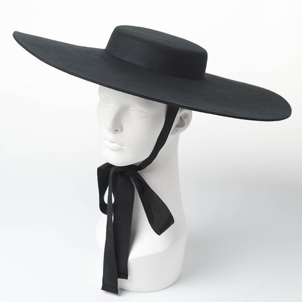 Sombrero de Ala Ancha en Lana Ligera - Estilo Clásico