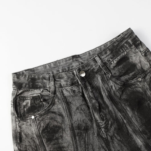 Pantalones Vaqueros Personalizados Otoño con Corte Split - Image 7