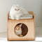 Cama Desmontable para Mascotas en Madera - Las Cuatro Estaciones
