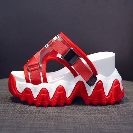 Sandalias y Pantuflas de Suela Gruesa para Mujer - Image 5