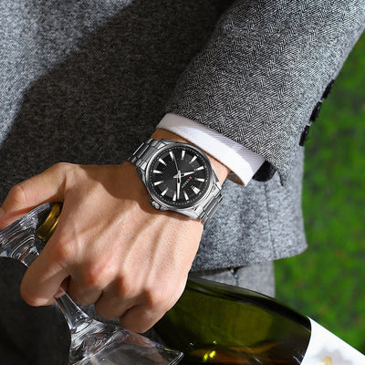 Reloj de Acero Inoxidable para Hombre Resistente al Agua - Image 18