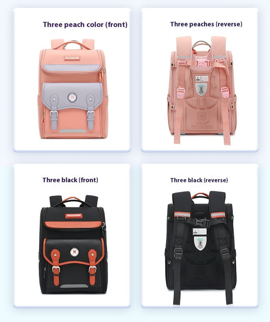 Mochila Escolar Ultraligera con Protección Dorsal para Primaria - Image 10