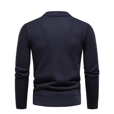 Suéter para Hombre con Forro Polar Grueso Cuello Redondo - Image 15