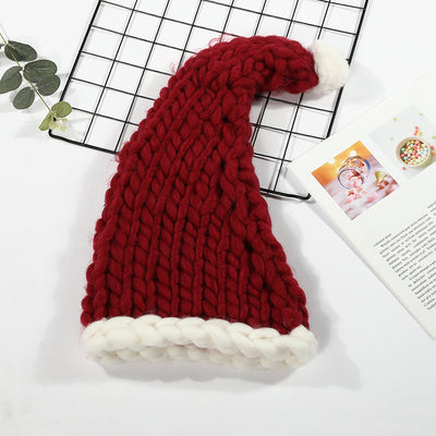 Gorro Navideño de Felpa con Pompón - Gorro Invierno Cálido para Toda la Familia - Image 7