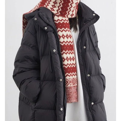 Chaqueta Acolchada con Capucha para Mujer - Largo Medio - Image 7