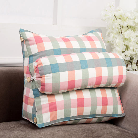 Cojín de Cintura Triangular Desmontable y Lavable para la Cama - Image 13