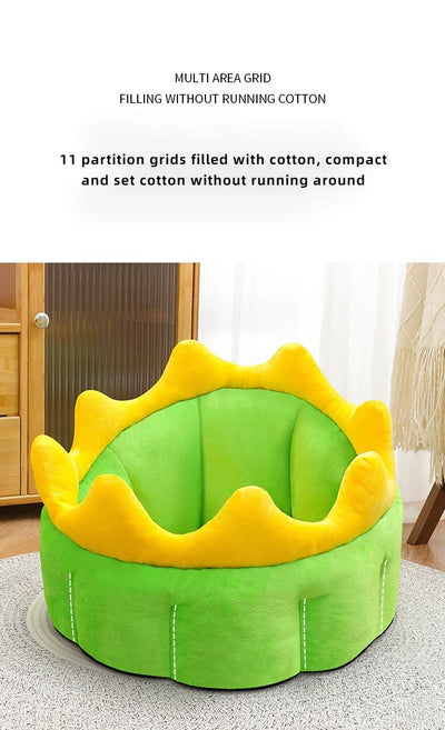 Cama Térmica Dinosaurio para Mascotas - Cálida y Acogedora para Perros Pequeños, Medianos y Grandes - Image 13