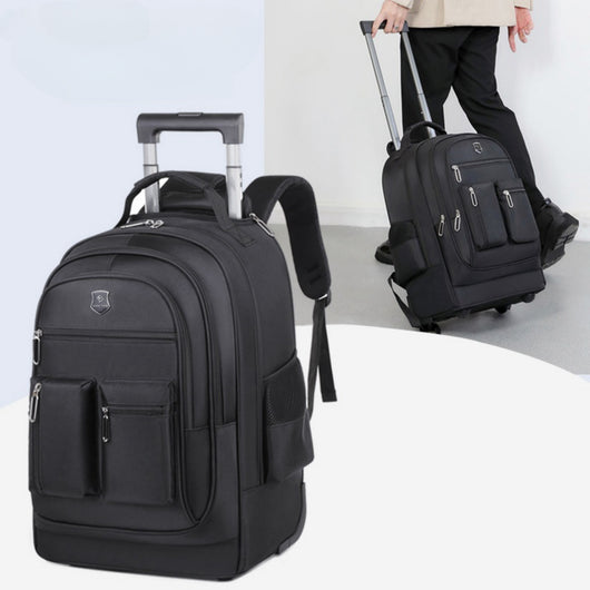 Mochila de Viaje de Gran Capacidad con Ruedas - Bolsa de Equipaje Trolley Multifuncional - Image 8