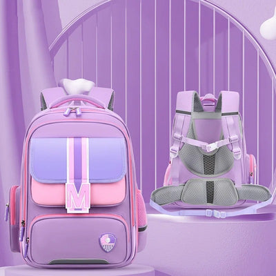 Mochila Escolar Ergonómica de Gran Capacidad - Protección Espinal para Niños