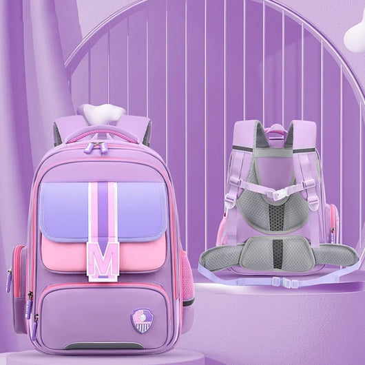 Mochila Escolar Ergonómica de Gran Capacidad - Protección Espinal para Niños