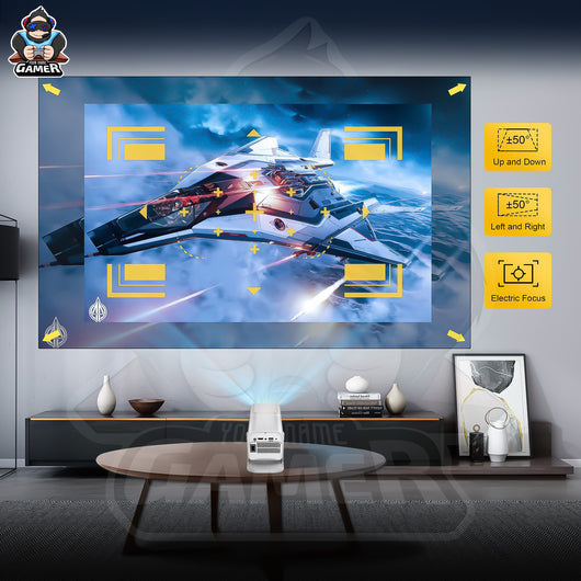 Consola de Juegos Android con Proyector 4K, WiFi y Control Inalámbrico - Image 10