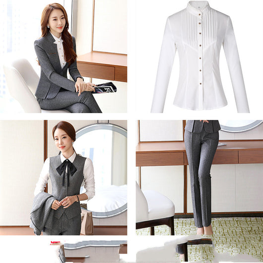Blazer Slim Elegante para Mujer - Traje Ejecutivo Primavera Otoño - Image 5