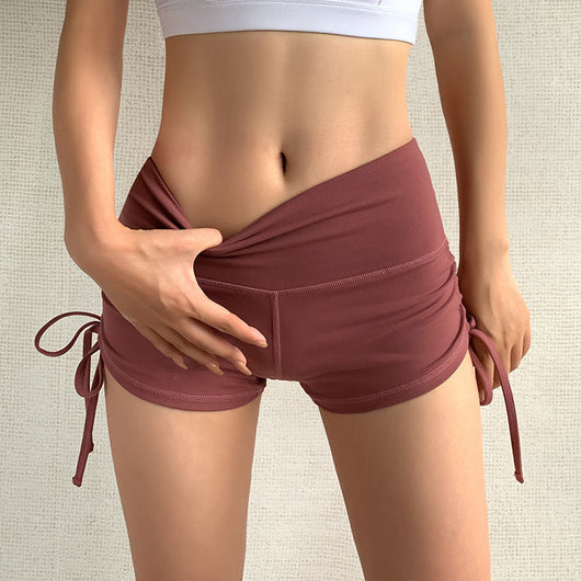 Shorts de Yoga y Fitness para Mujer con Cintura Ajustable y Soporte Alto - Image 2