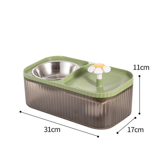 Comedero Automático para Gatos de Gran Capacidad con Fuente de Agua - Image 5